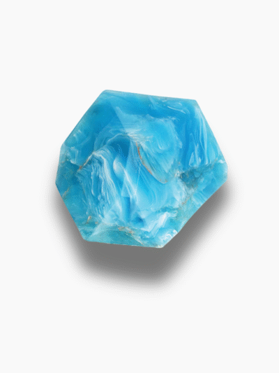 Agate Blue ™  SoapRocks® • Savon Gemme de Bain • Parfum frais et frais de surf