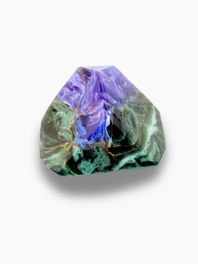 Azurite Malachite™ SoapRocks® • Savon Gemme de Bain • Brume de forêt tropicale