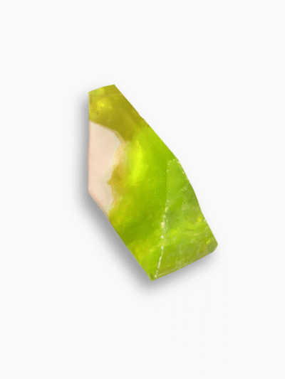Peridot™ SoapRocks® • Savon Gemme de Bain • Noix de coco et citron vert